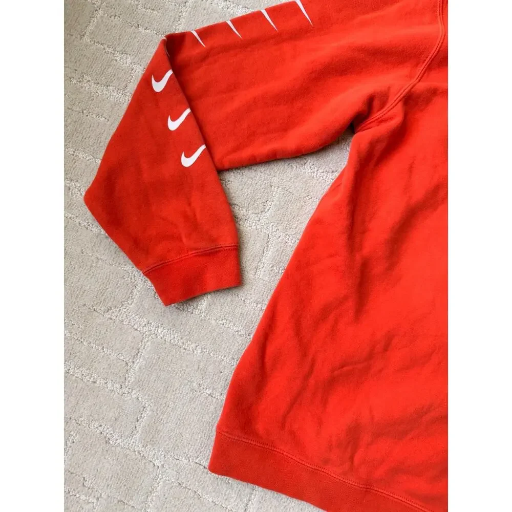 Nike Air Graphic Pullover Hoodie Mens Spell Out Swoosh Box Logo